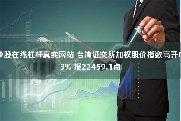 炒股在线杠杆真实网站 台湾证交所加权股价指数高开0.3% 报22459.1点